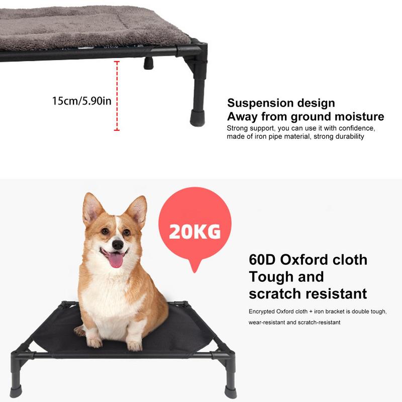 Outdoor Elevated Dog Bed Folda - đánh giá và giá Outdoor Camping Dog Bed