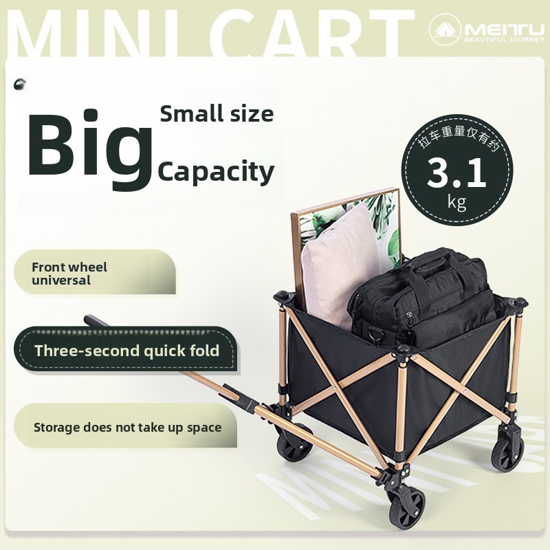 Outdoor Folding Wagon Portable - đánh giá và giá Outdoor Camping Trolley
