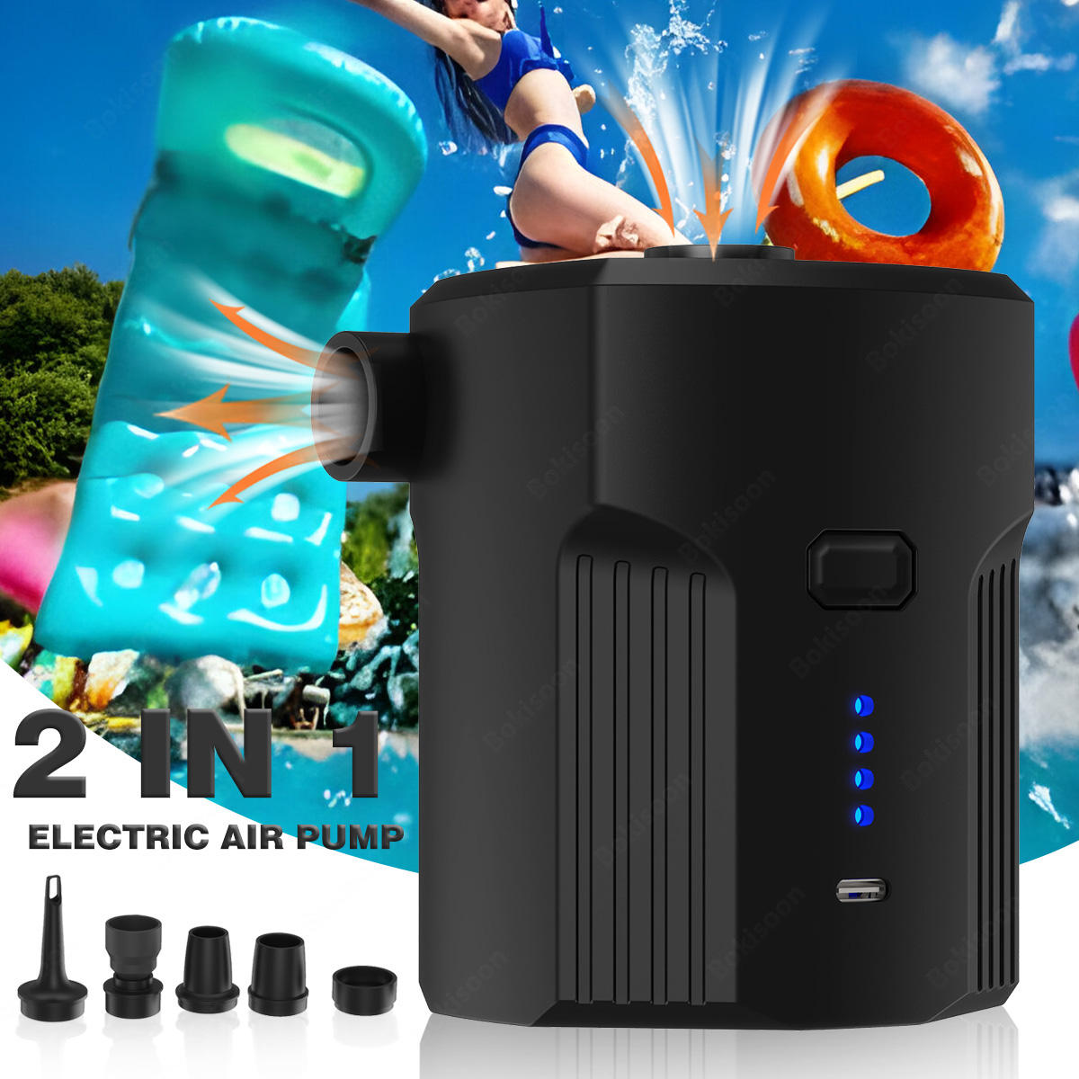 Portable Electric Air Pump for - đánh giá và giá Bed Outdoor Camping